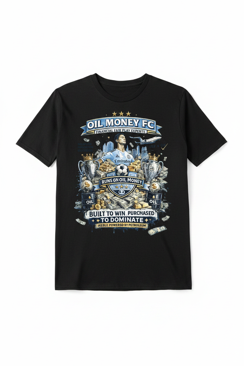 Oil Money FC Black T-Shirt